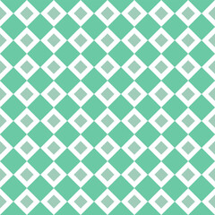 Seamless pattern with rhombuses on a green background