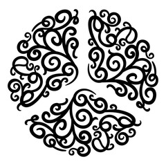 Victorian Tribal Mandala SVG-04