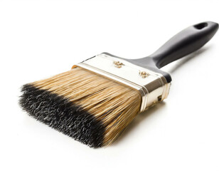 Pinsel isoliert auf wei&szlig;en Hintergrund, Freisteller