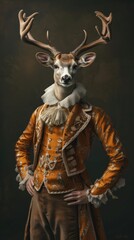 Animal painting portrait fantasy.