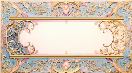 Antique Manuscript, Illustrate an antique manuscript with intricate calligraphy and decorative borders, set against a watercolor background in muted tones, adding to its old world charm