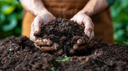 Gardening with a Smile: Organic Compost Application for Sustainable Soil Health and Vibrant Plants