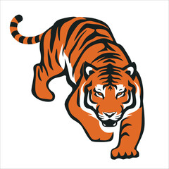 tiger cartoon illustration