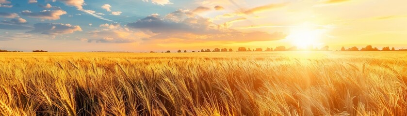 Obraz premium Meteorological data is integral to the agriculture sector, where farmers rely on accurate weather forecasts to determine the best times for planting and harvesting crops
