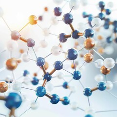 Obraz premium Pharmacologists collaborate with chemists to design molecules that specifically target pathological pathways, minimizing side effects and enhancing therapeutic outcomes, science concept