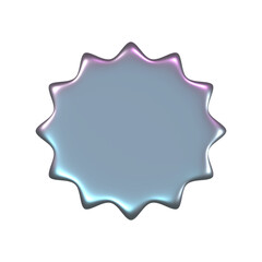 Metal refraction shapes in y2k style on transparent background. Y2k Chrome, 3d, three-dimensional shape, vector element, glossy metal. Liquid, isolated, bubbly, refraction bubbly symbol.