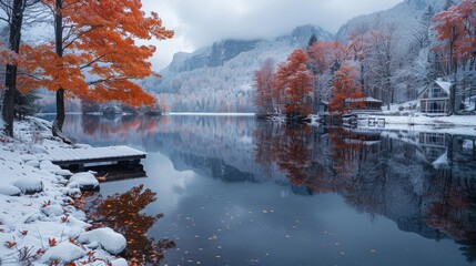 Seasonal Changes: Capture landscapes during different seasons, showcasing seasonal colors and activities.