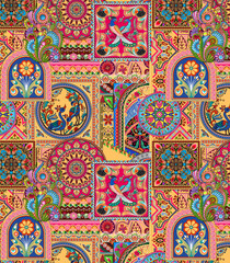 Textile digital design motif pattern decor hand made artwork frame gift card wallpaper women cloth...