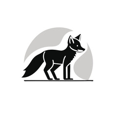 Red Fox Vector - Vibrant Illustration of Forest Creature with Tail, Whiskers