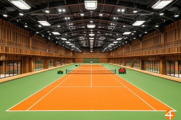 Pre match anticipation  a tennis court s perspective at a professional tennis club