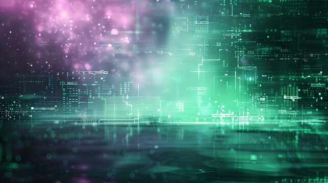 Hintergrund f&uuml;r Technik, Audio, Grafik, Ai und mehr, made by AI