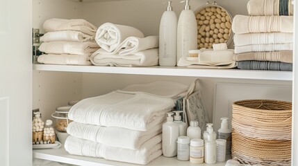 Keep surfaces clutter-free by storing items out of sight when not in use.