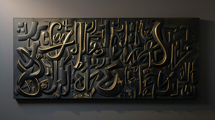 An elegant ebony canvas with the compelling words "Seize the Day"