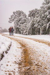 Turismo na Neve em Urubici, Serra Catarinense, Brasil