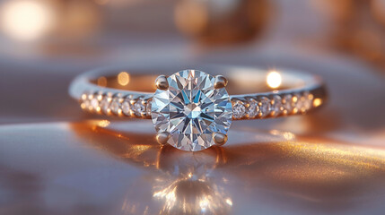 Diamond Ring Close up
