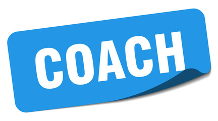 coach sticker. coach label