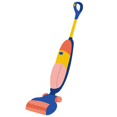 Modern vacuum cleaner. Electrical appliance for cleaning. Vacuum cleaner for home and professional cleaning.