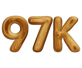 Wooden 97k for followers and subscribers celebration