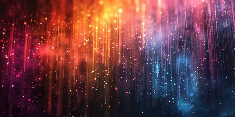A colorful, multi-colored background with a lot of sparkles