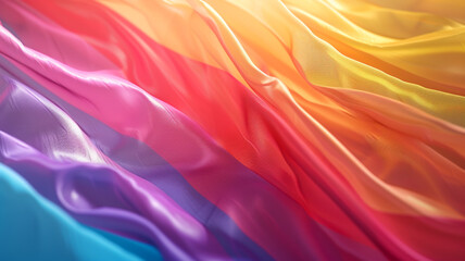 abstract rainbow flag background. - 796570141