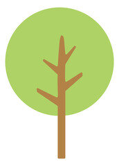 Obraz premium tree with green leaves