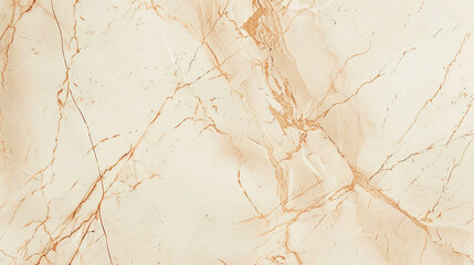 Creamy beige marble with delicate rose gold veins, exuding timeless elegance. - obrazy, fototapety, plakaty