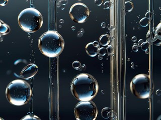 background with bubbles