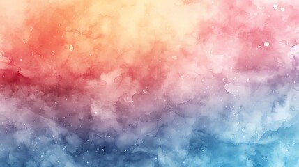 Abstract watercolor background with soft color gradients, providing a tranquil setting for wellness and spa marketing