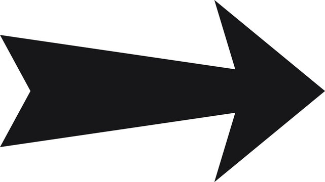 recommend clip art: black and white arrow arrow street navigator flat clipart minimalistic on white background vector illustration