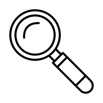 recommend clip art: Searching line icon