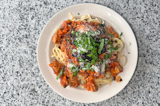 Pasta alla Cacciatore