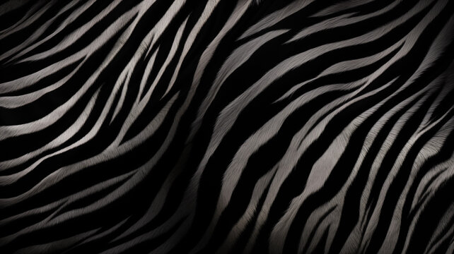 Beautiful zebra fur pattern background picture
