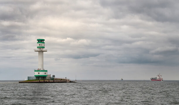 Leuchtturm Friedrichsort in der Kieler F&ouml;rde