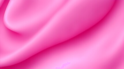 Obraz premium Soft pink silk satin waves background. Velvet fabric texture with smooth and elegant curves.