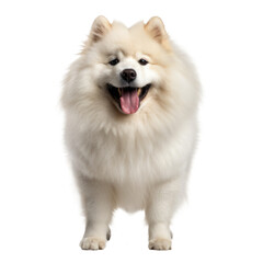 Obraz premium cute dog looking isolated on white