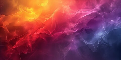 A colorful, abstract background with a red, yellow, and blue swirl