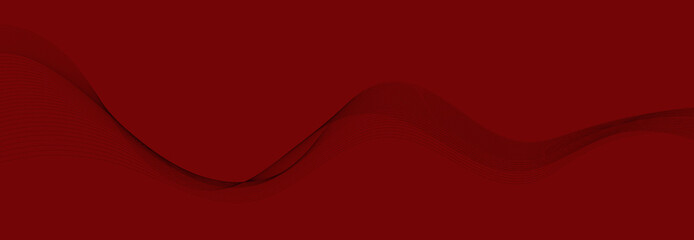 Abstract vector background with red wavy lines. EPS10
