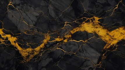 Black marble natural pattern for background, abstract natural marble black and gold