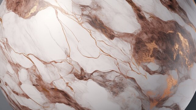 Brown and white marble texture background pattern with high resolution