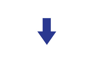 Downward Arrow icon illustartion