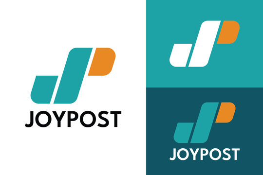 Logo ready elegant simple creative brand identity company corporate cafe fashion food initial J P letter word  mark sign modern