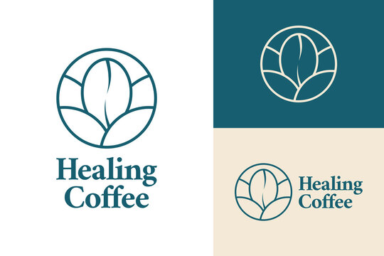 Logo ready elegant simple creative brand identity company corporate cafe fashion food initial H letter word  mark sign modern coffee