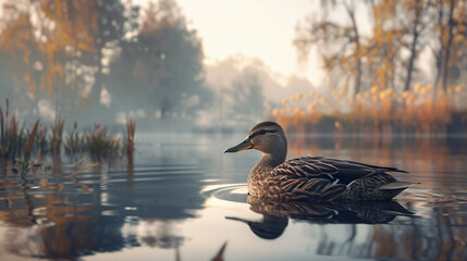 Gadwall - Powered by Adobe