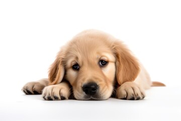 Golden retriever animal mammal puppy.