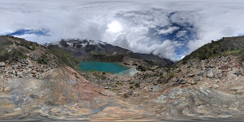 Hike to Lake Humantay, Peru - April 2024