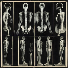 X-ray images from patient, ai-generatet - 796649918