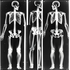 X-ray images from patient, ai-generatet - 796650764