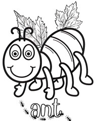 ant cartoon character