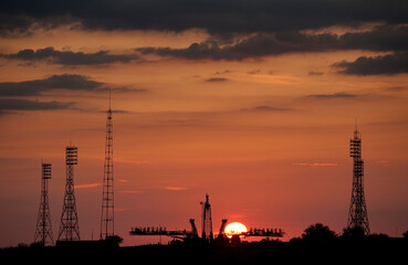 Expedition 21 Soyuz Rollout