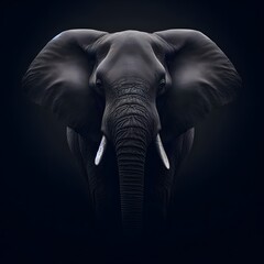 Portrait of an elephant